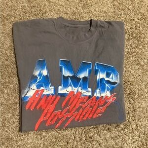 Gray AMP T-Shirt (Size Large)